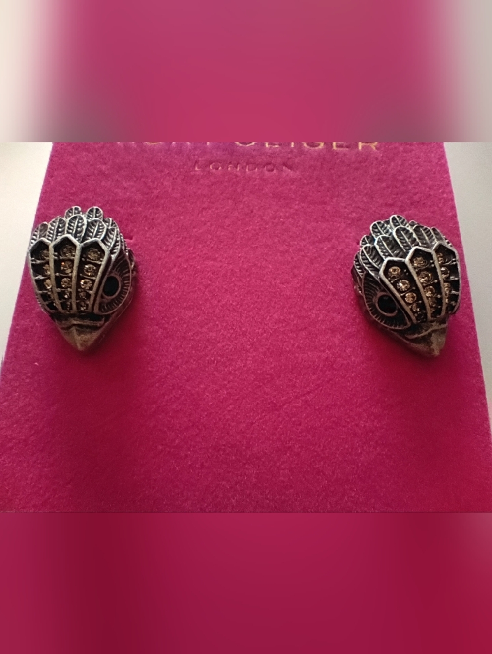 Kurt Geiger London Eagle Stud Earrings